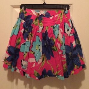 Floral skirt