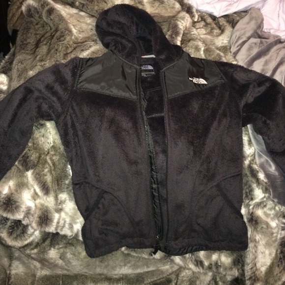 Black Girl's Northface Jacket Size Large