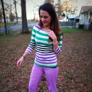 Gap striped shirt size xs