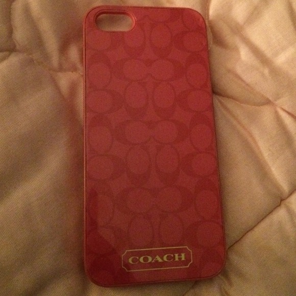 Coach iPhone 5 case