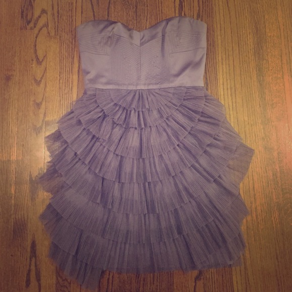 Purple BCBG cocktail dress