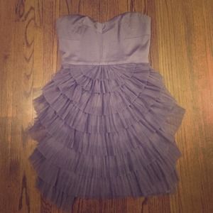 Purple BCBG cocktail dress