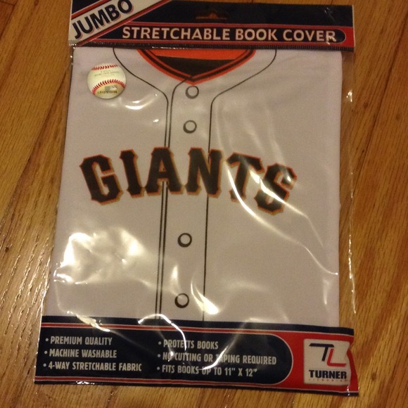 AUTHENTIC GIANTS STRETCHABLE BOOK COVER