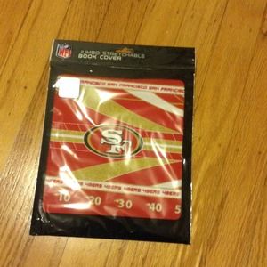 AUTHENTIC 49ERS STRETCHABLE BOOK COVER