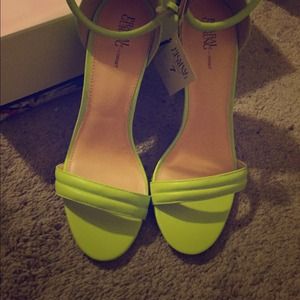 Prabal Gurung LIME sandals.