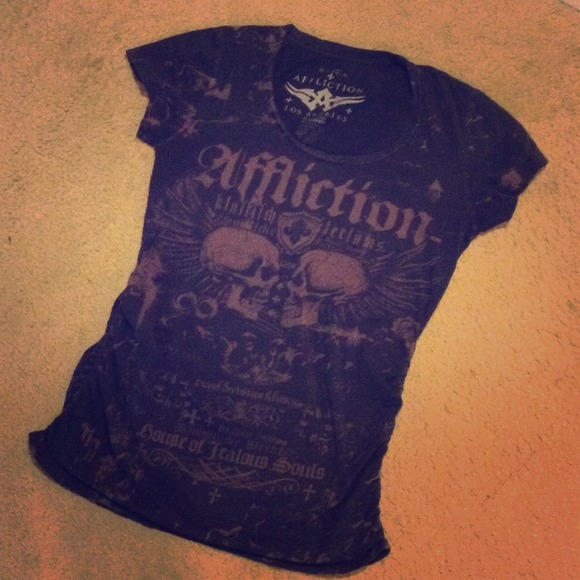Large affliction top