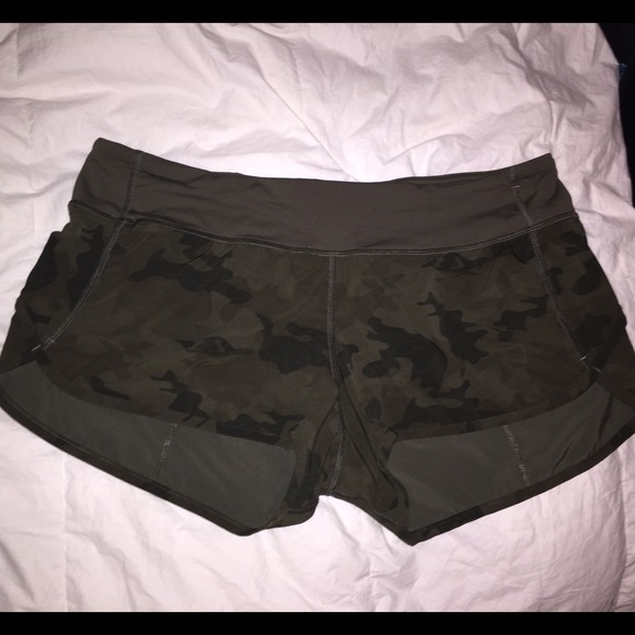Lululemon speed shorts 10