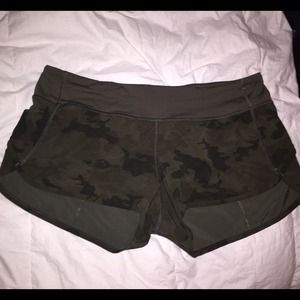 Lululemon speed shorts 10