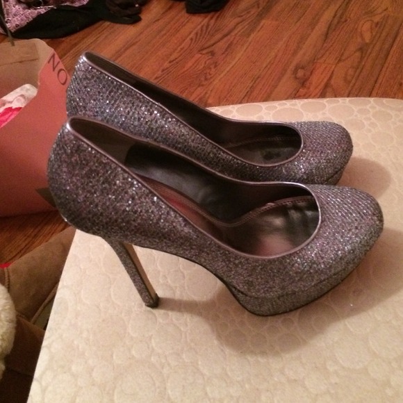 Bakers sparkly high heels!