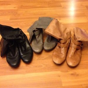 Nine West ankle boots bundle