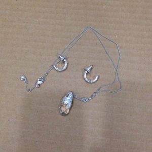 Necklace with earrings