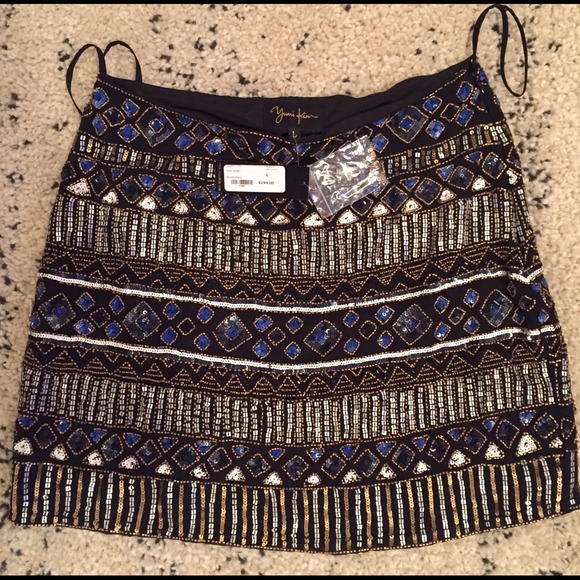 Fully sequined Yumi Kim skirt