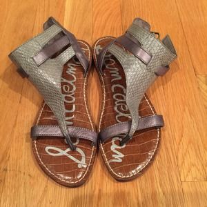 Sam Edelman Silver Grenna Gladiator Sandals