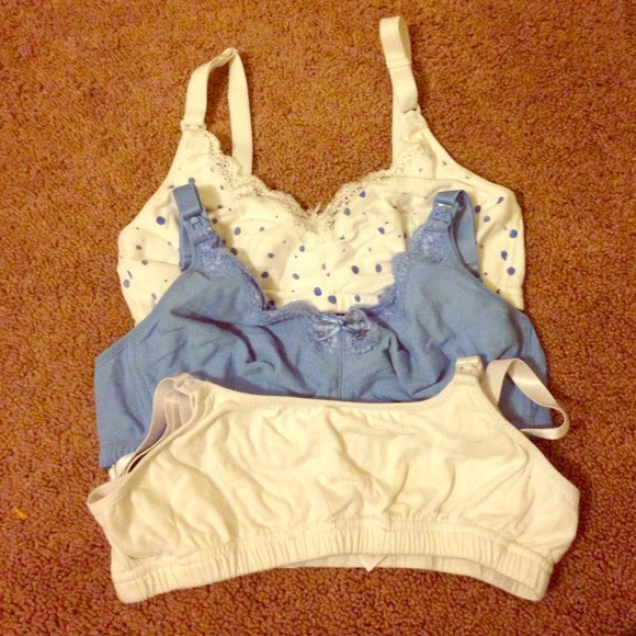 Nursing bras.