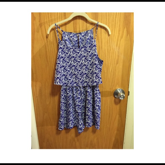 Patterned romper!