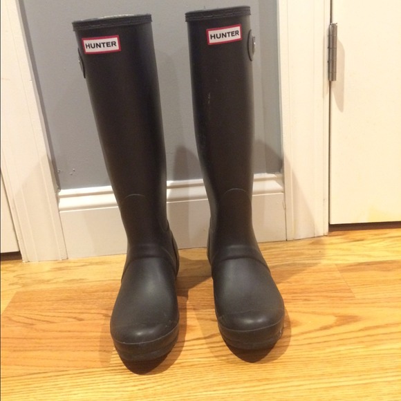 Hunter Original Tall Boots Black