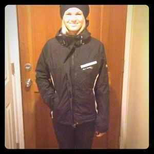 Black Helly Hansen Ski Jacket