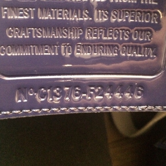 Multi-Color Authentic Coach Purse - Picture 4 of 4