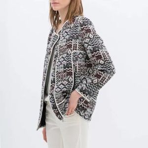 zara ethnic jacket