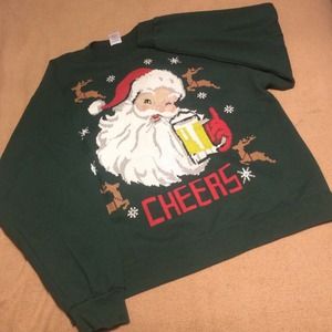 Forrest Green Christmas Sweetshirt