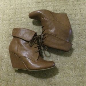 Nine West Wedged Bootie