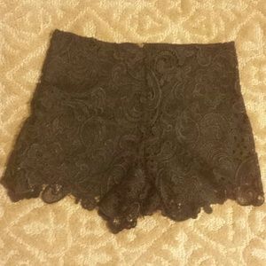Black shorts