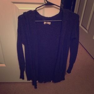 Navy Hollister Cardigan