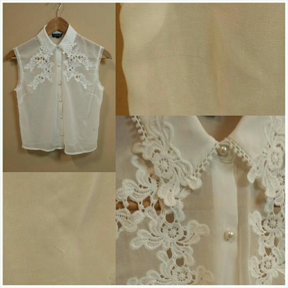 TopShop Sheer Blouse