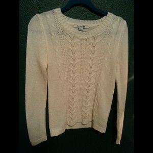Cream sweater