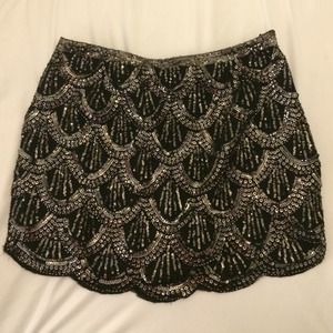 Sequin skirt