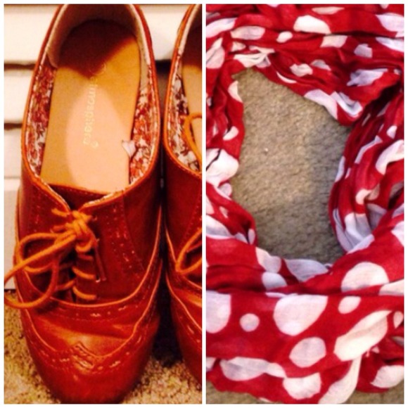 Bundle: Oxfords and Scarf