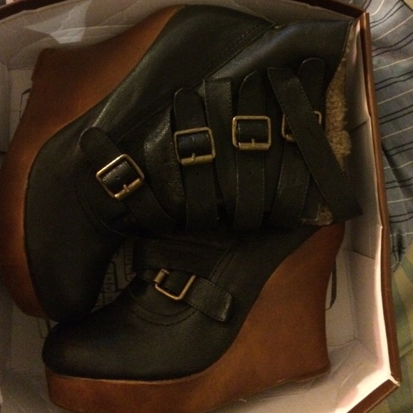 Black boots