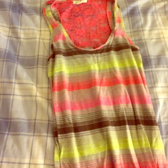 Long striped dress