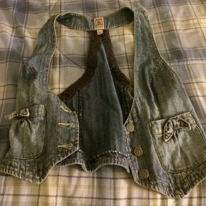 Denim vest