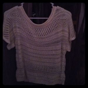 Short sleeve sweater