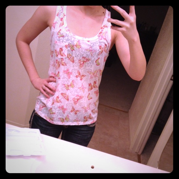 Butterfly Tank Top