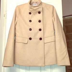Old Navy Tan Peacoat Size Small
