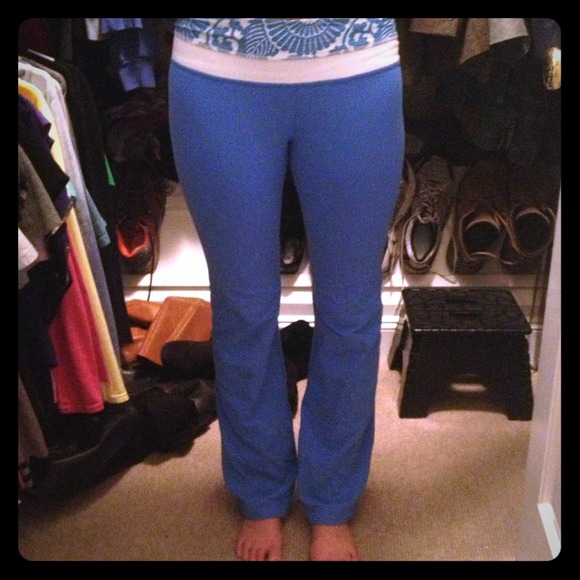 lululemon athletica Pants - Lululemon pants (blue) in great condition!