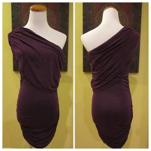 / Poetry / Purple Ruche Dress