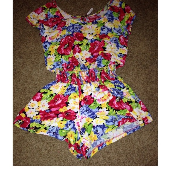 Floral rumper