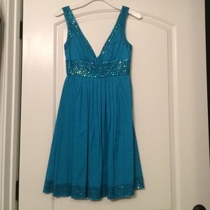 Aqua Blue Marciano (Guess) dress