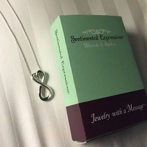 "never ending love" necklace