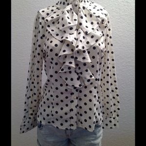 Cute Polka Dot Long Sleeve