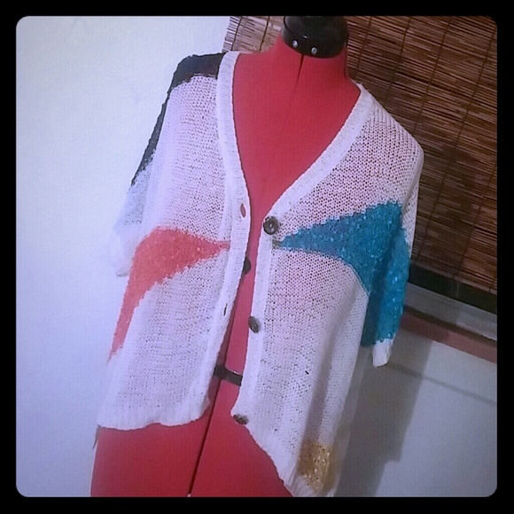 Trendy mid sleeve Cardigan