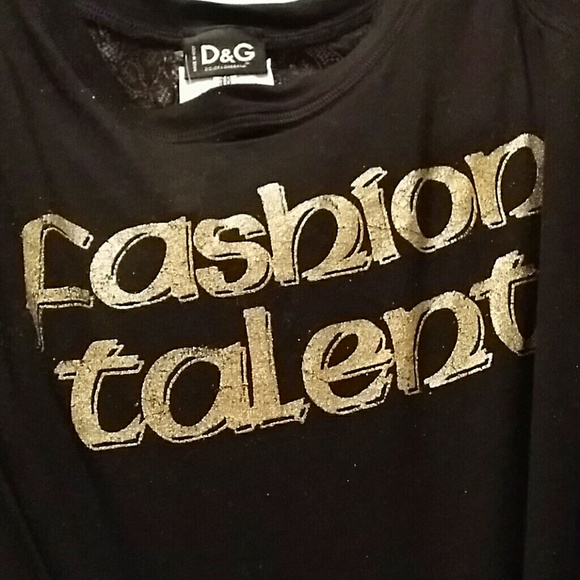 SOLD! D&G Dolce & Gabbana Black Graphic Tank - Picture 4 of 4