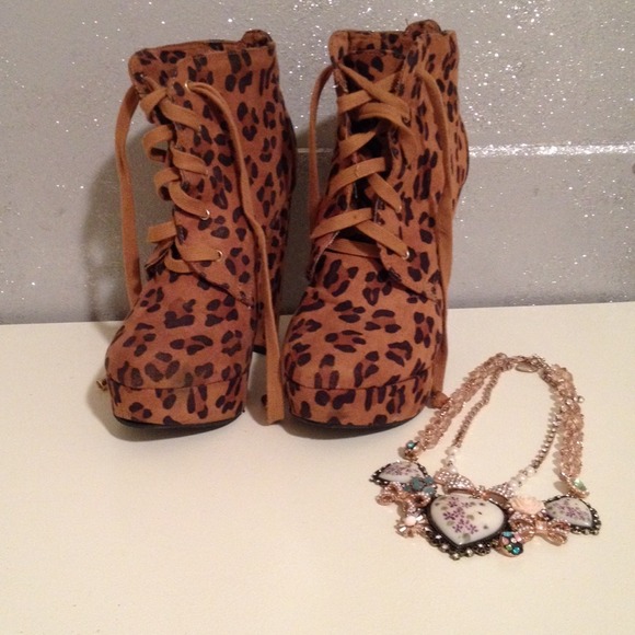 Cheetah heels