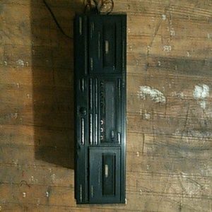 Dolby b-c nr hx pro stereo double cassette deck