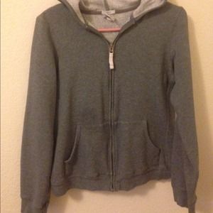Dark Grey zip up hoodie