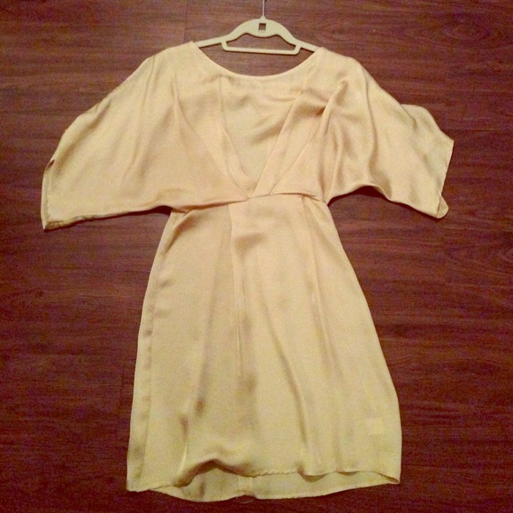 Gold dress size small