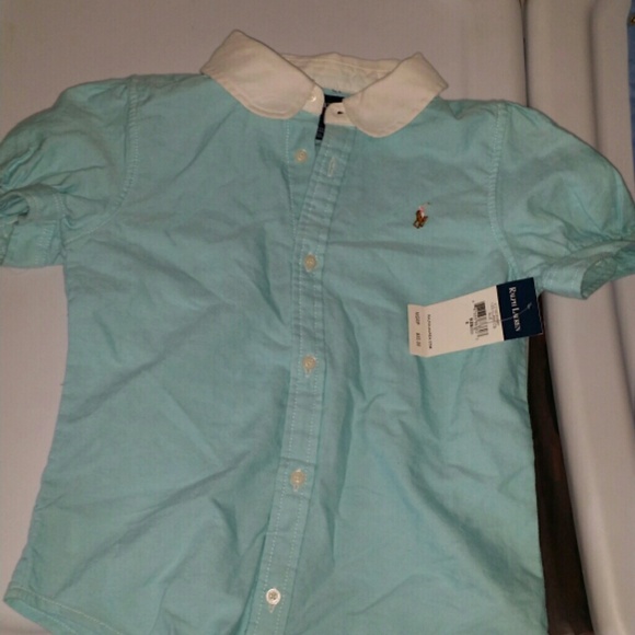 Ralph Lauren toddler button down blouse size 4